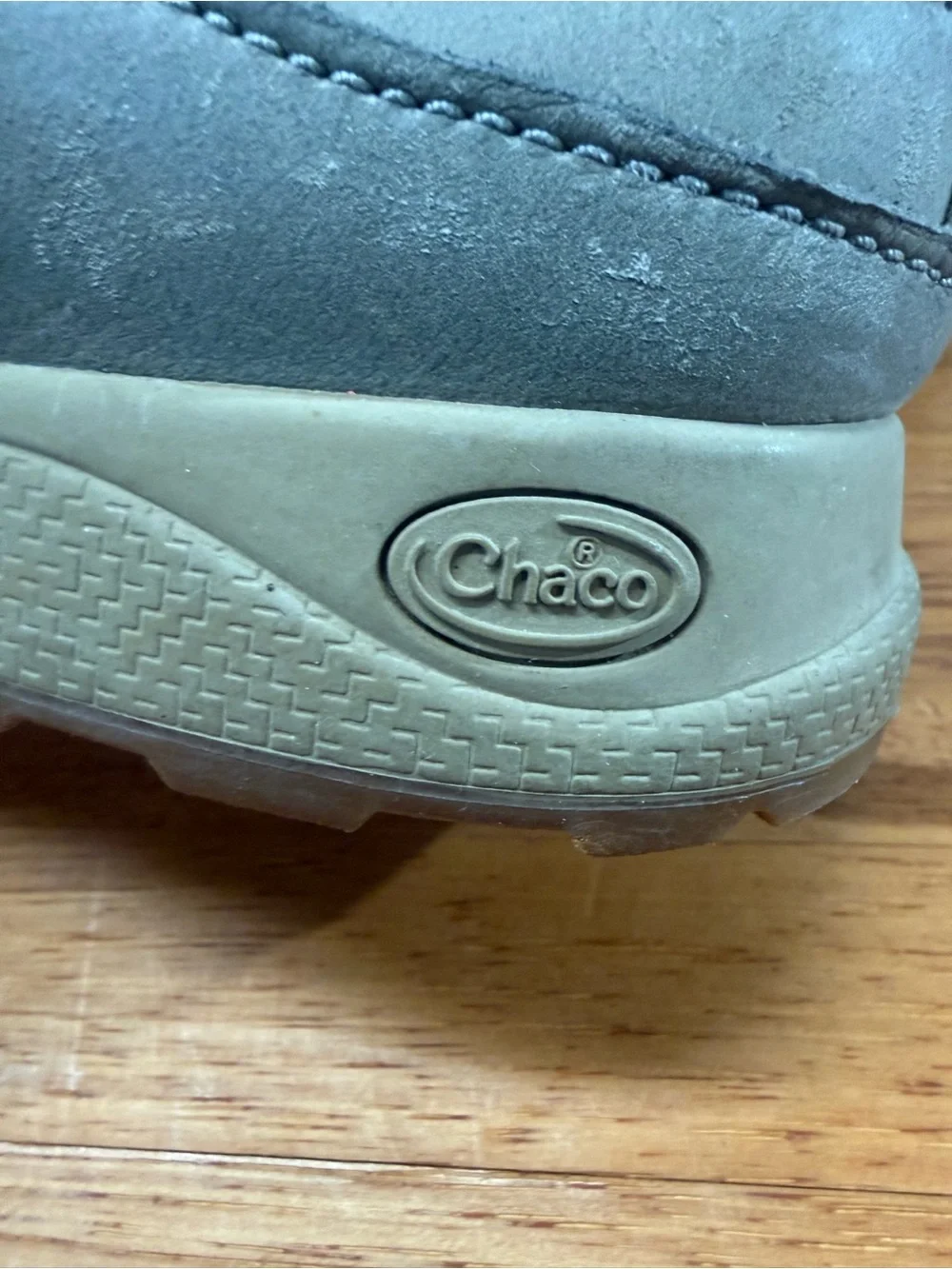 Chaco Suede Waterproof Sandal Detail